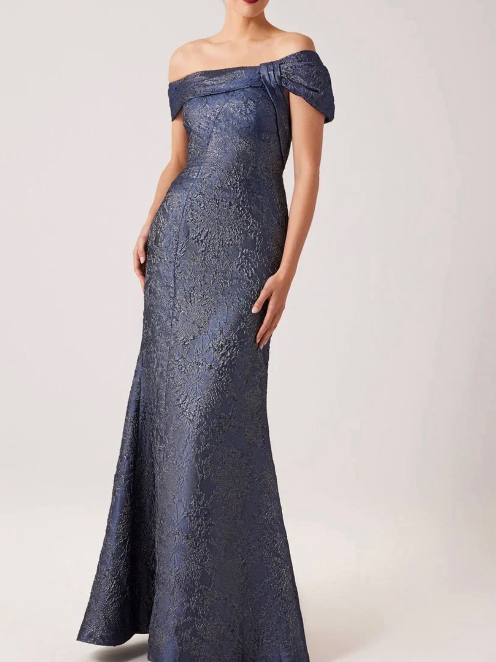 Teri Jon Jacquard Evening Gown – Size 4 – Worn Once